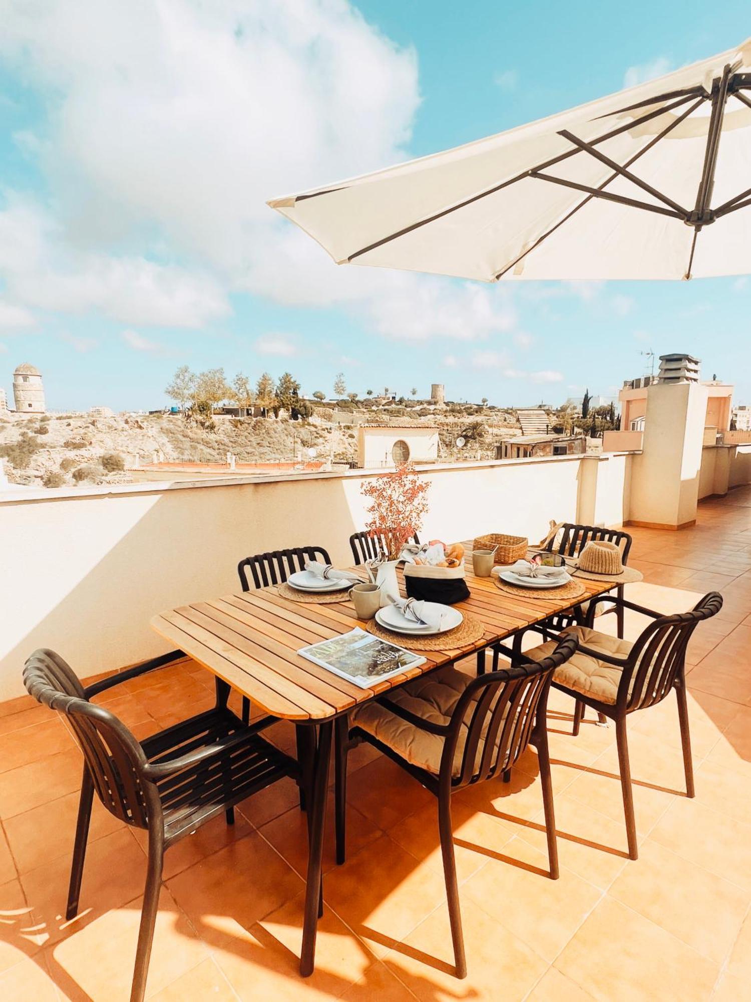 Casa Jara- With A Private Terrace 360 Views In Old Town - Free Parking Apartment Cartagena Exterior foto